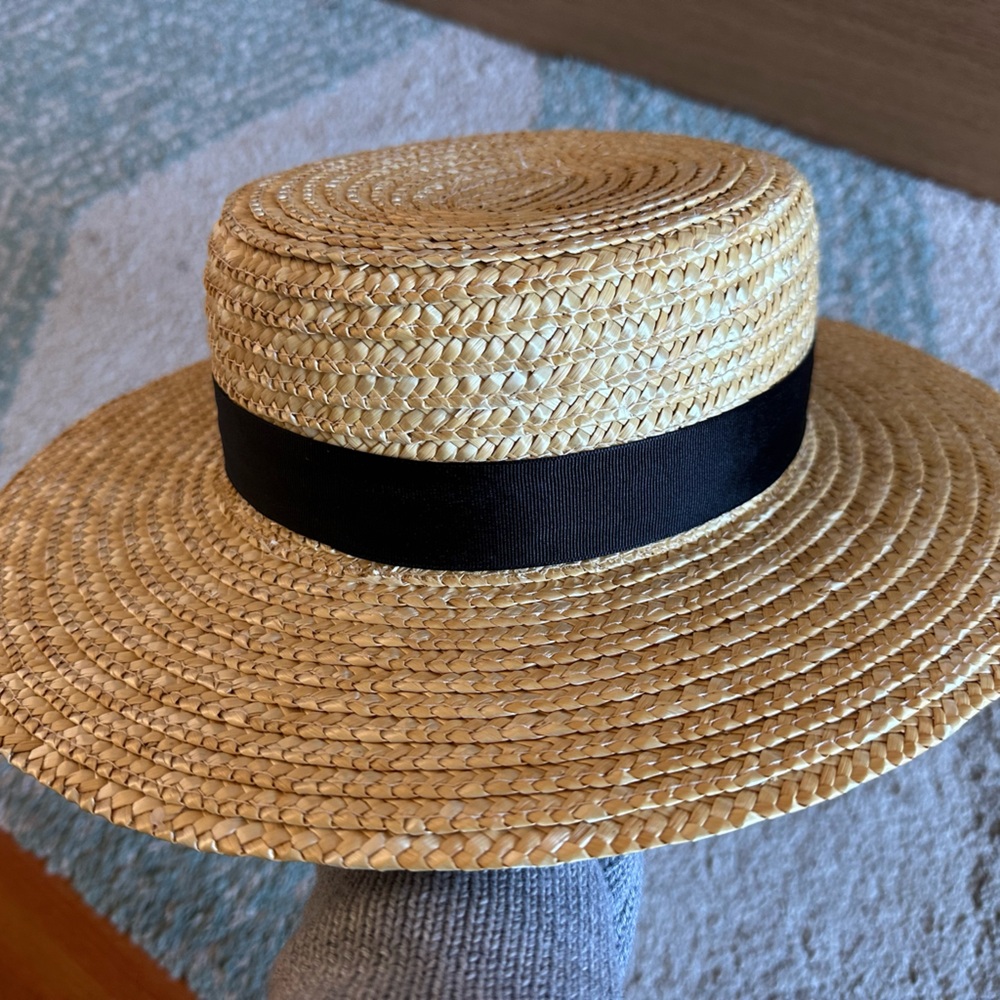 Lack Of Color The Spencer boater hat Size M 57cm - Picture 4 of 5